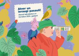 The new subscription season is open – 458 periodicals are available for subscription at Latvijas Pasts for 2024